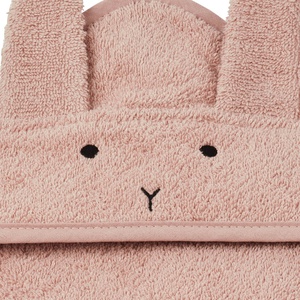 Kaninchen Badecape ALBERT Liewood rosa