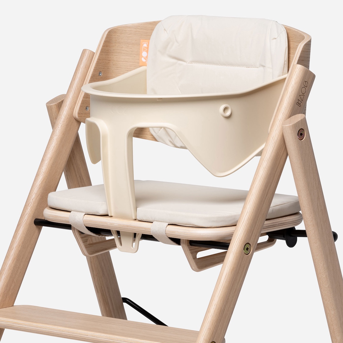 KAOS Klapp – Beiges Kissenset aus recyceltem Haustier