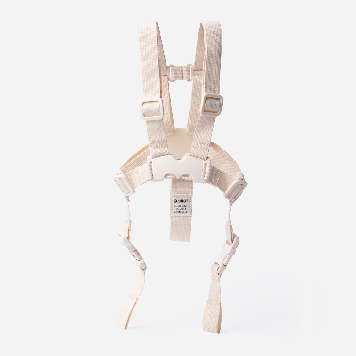 KAOS Klapp – Geschirr aus recyceltem Nylon in Creme