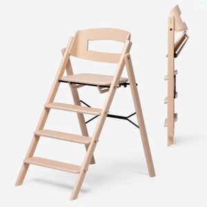 KAOS Klapp Hochstuhl aus naturbelassener Buche