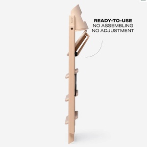 KAOS Klapp Hochstuhl aus naturbelassener Buche