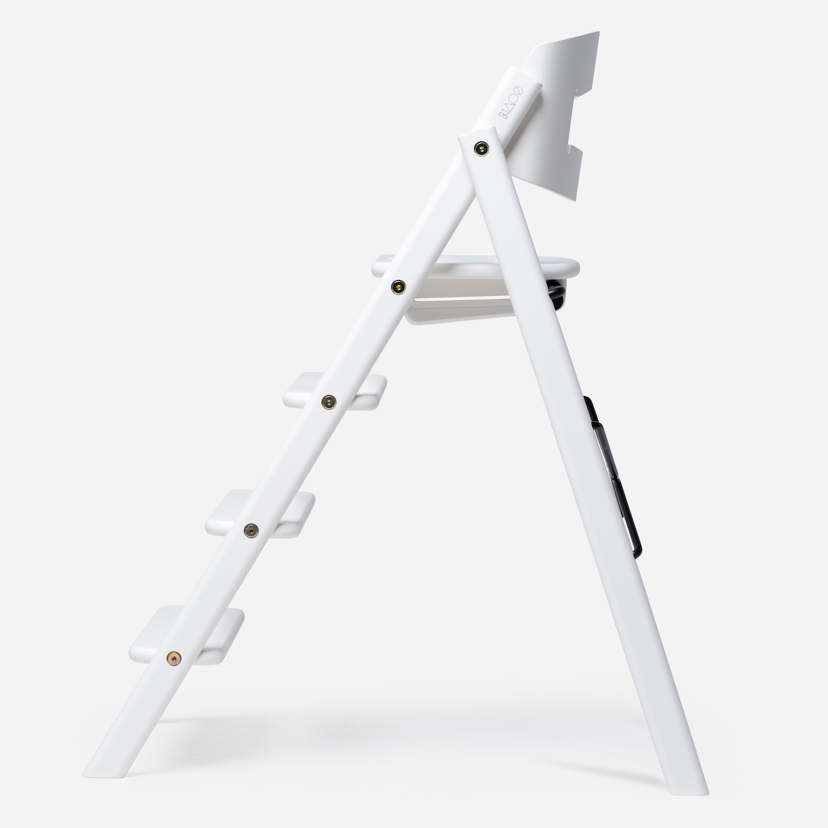 KAOS Klapp Hochstuhl aus weißer Buche