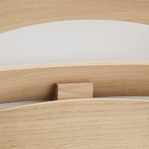 KAOS Klapp Wandhaken aus Naturbuche