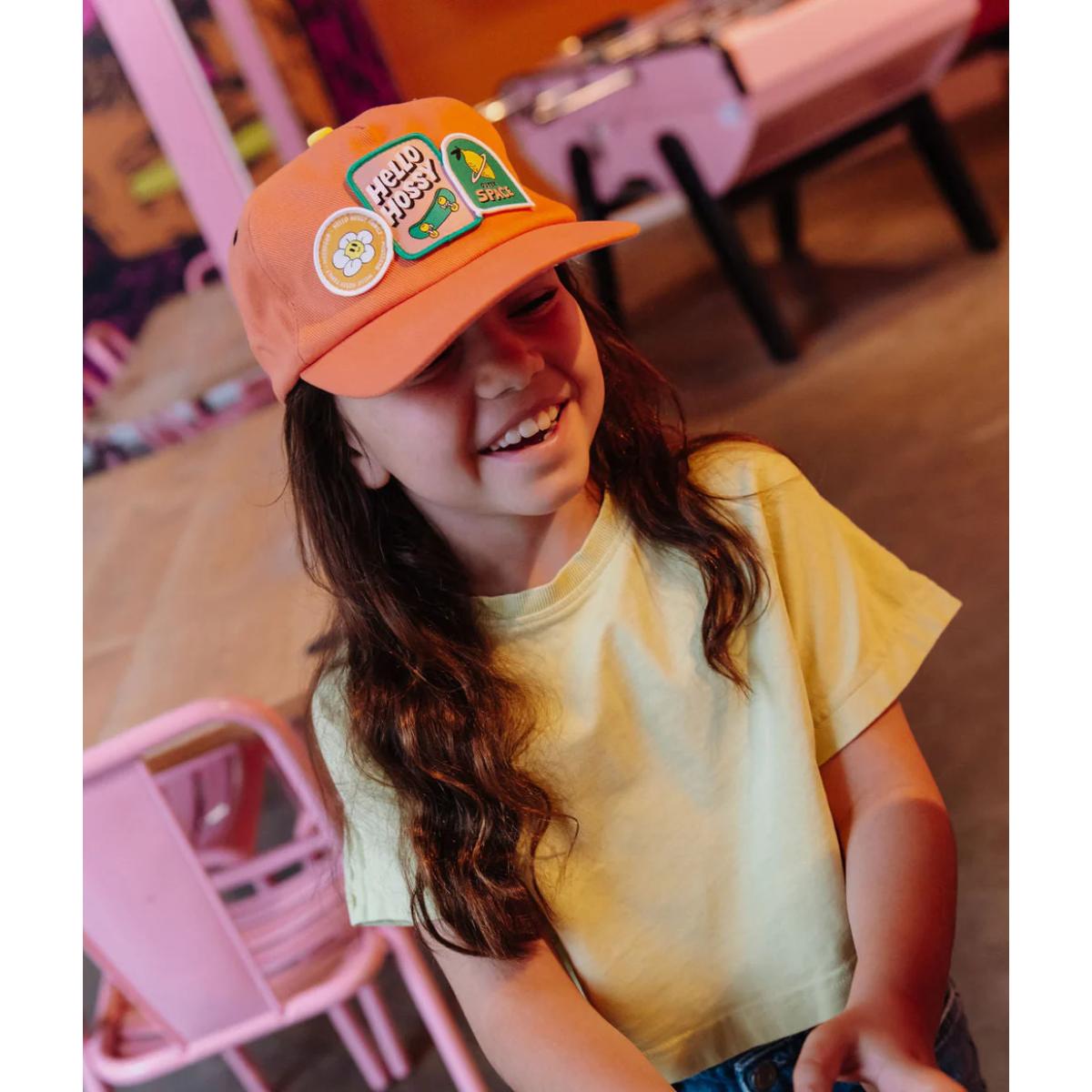 Kappe 9-18M Patchy Orange Hello Hossy