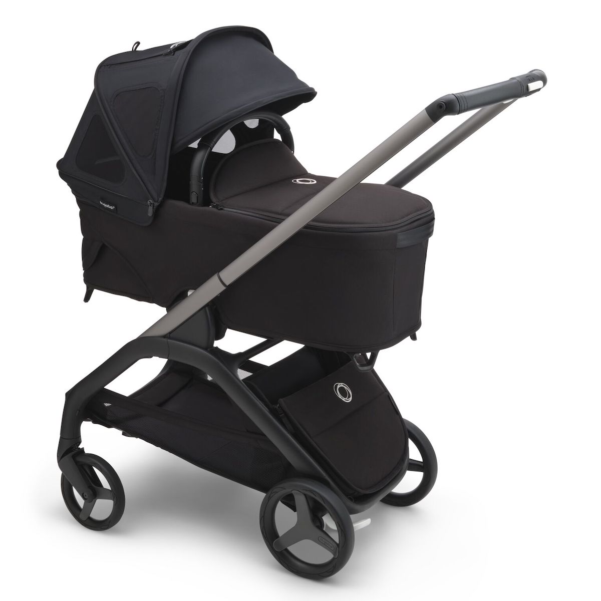 Kappe mit Fenstern Bugaboo Dragonfly negro medianoche