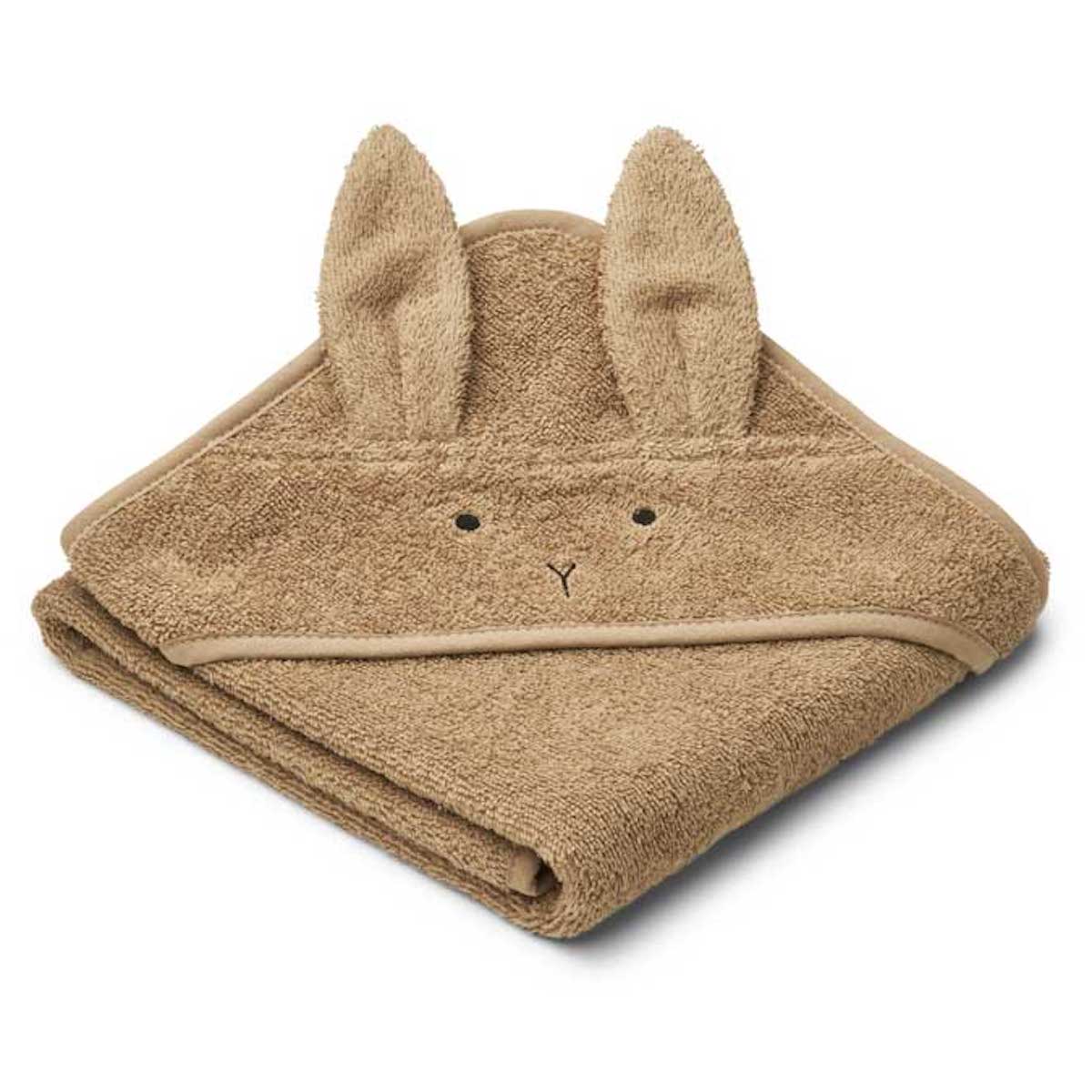 Kapuzenbadetuch Kaninchen ALBERT Liewood-Hafer