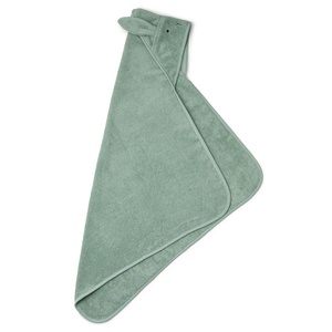 Kapuzenbadetuch Rabbit ALBERT Liewood peppermint