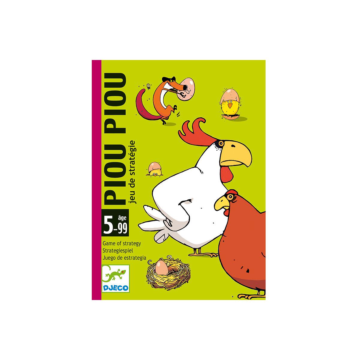 Kartenspiele Piou Piou Djeco