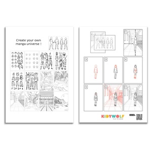 Kidydraw-pro A4 light table 2in1 Kidywolf Blue