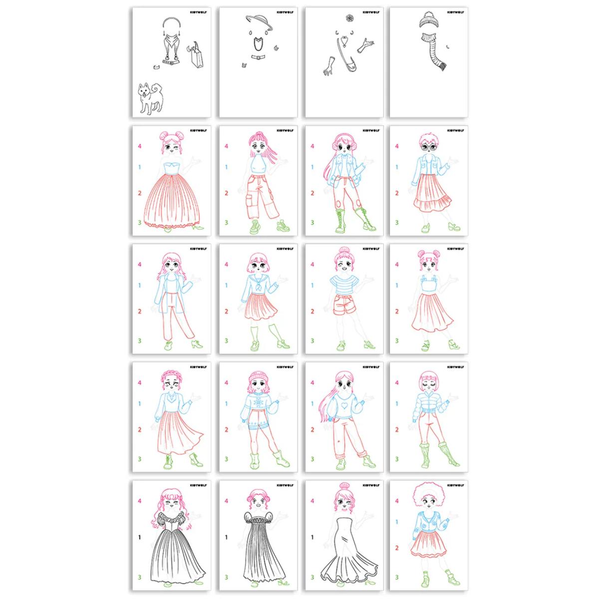 Kidydraw-pro A4 light table 2in1 Kidywolf Pink