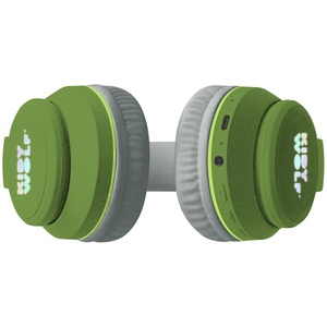 Kidyears Bluetooth headset with magnetic ears 85 dB mode space for SD card jack cable Kidywolf Dino