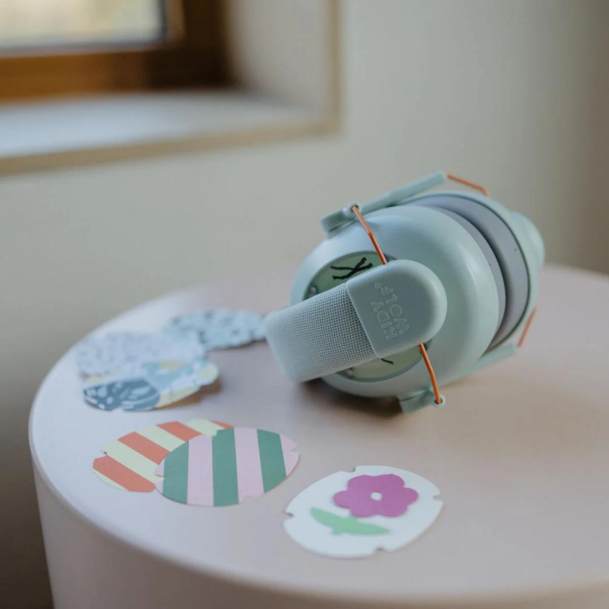 Kidynoise Hearing protection Kidywolf Green