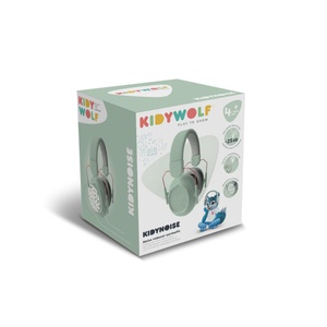 Kidynoise Hearing protection Kidywolf Green