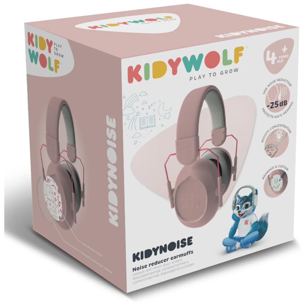 Kidynoise Hearing protection Kidywolf Pink