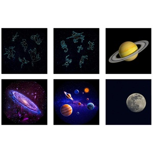 Kidystar HD Planetarium with 6 rotating Discs Kidywolf galaxy