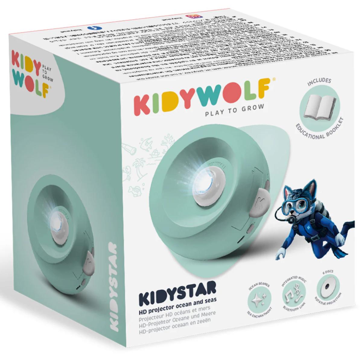 Kidystar HD Planetarium with 6 rotating Discs Kidywolf ocean