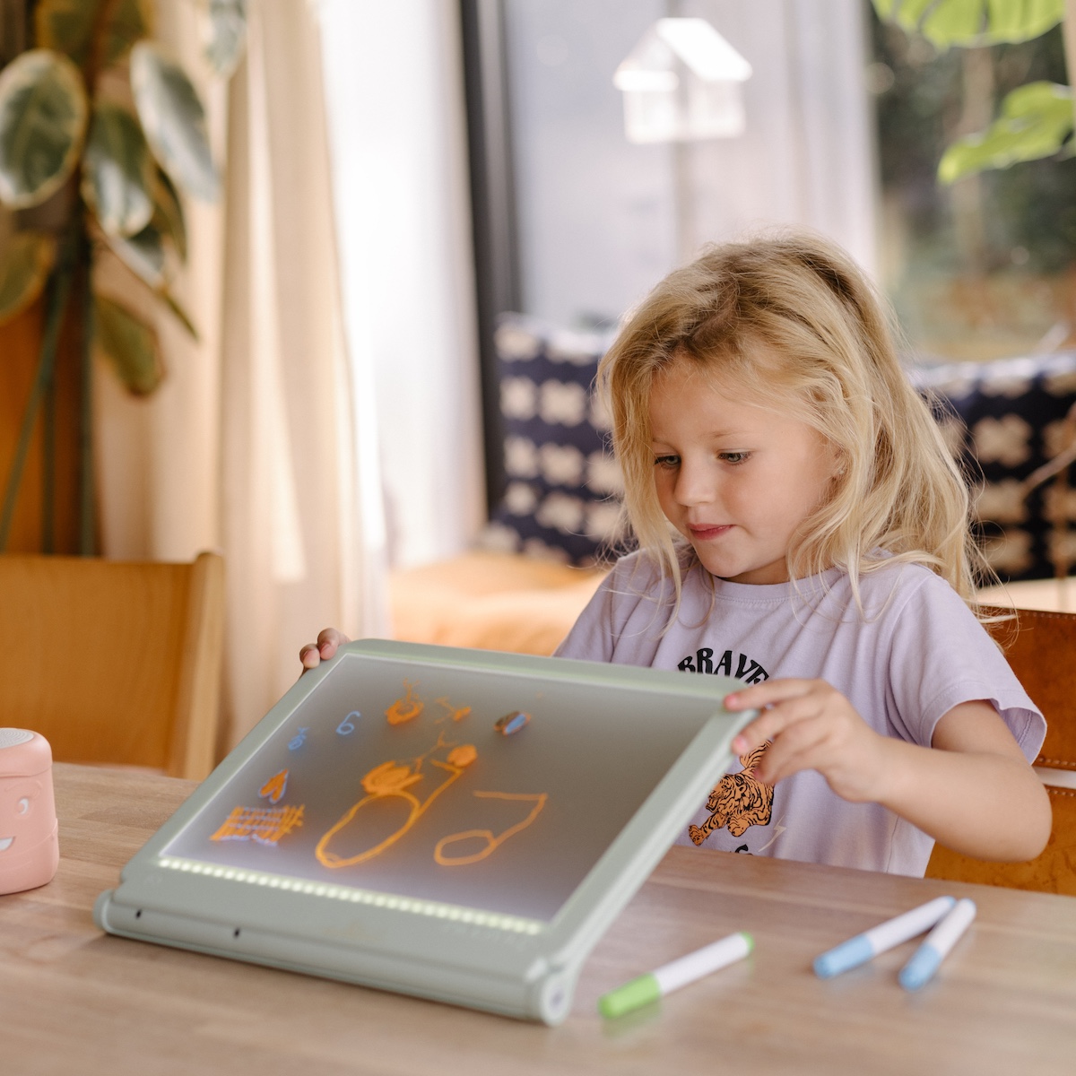 Kidywolf Kidydraw-pro A4 light table 2in1 Green