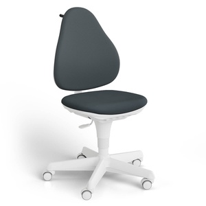 Kinder- und Jugendstuhl JOOKI, grau, weißes Gestell JOOKI Jugendstuhl Paidi 