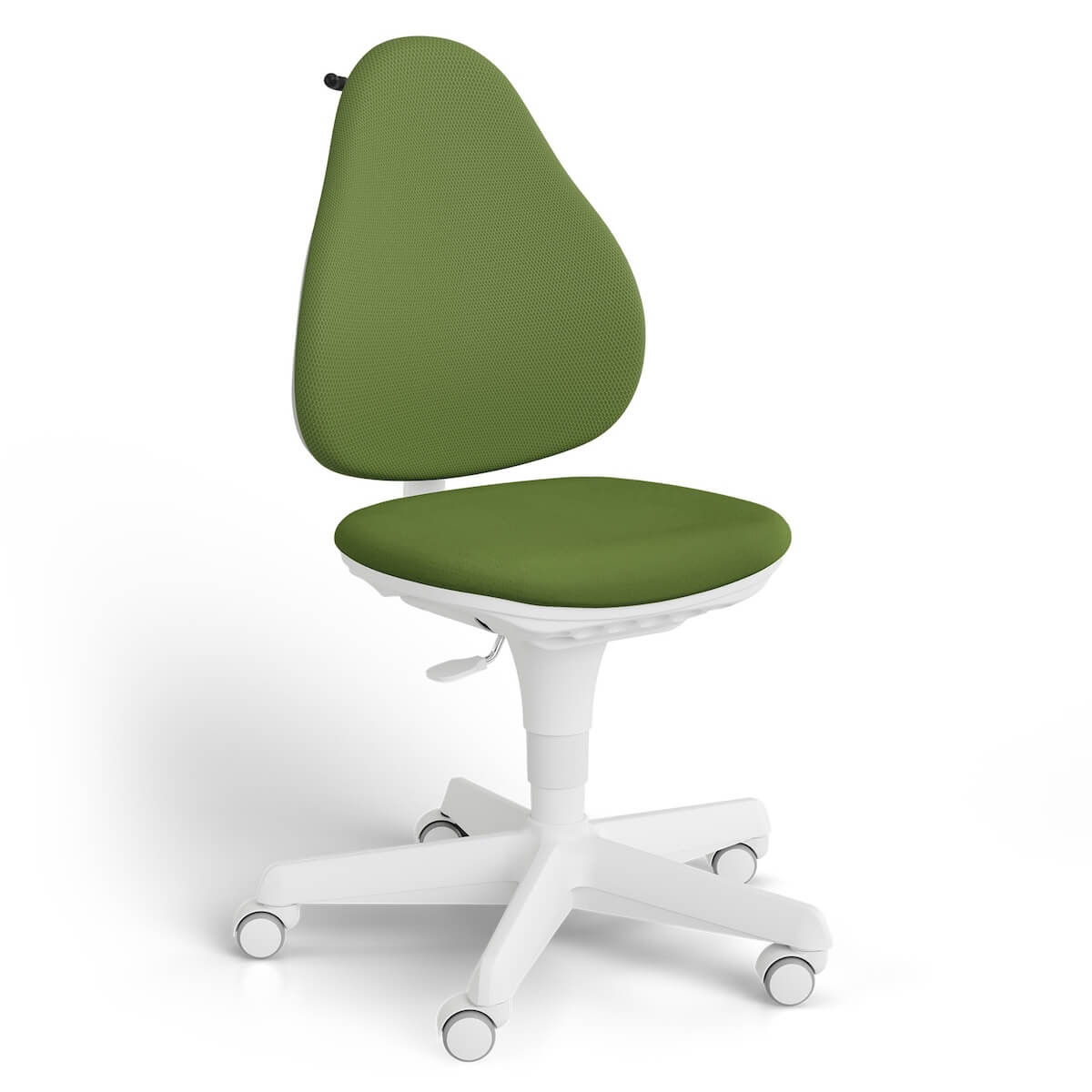 Kinder- und Jugendstuhl JOOKI, grün, weißes Gestell JOOKI Jugendstuhl Paidi 