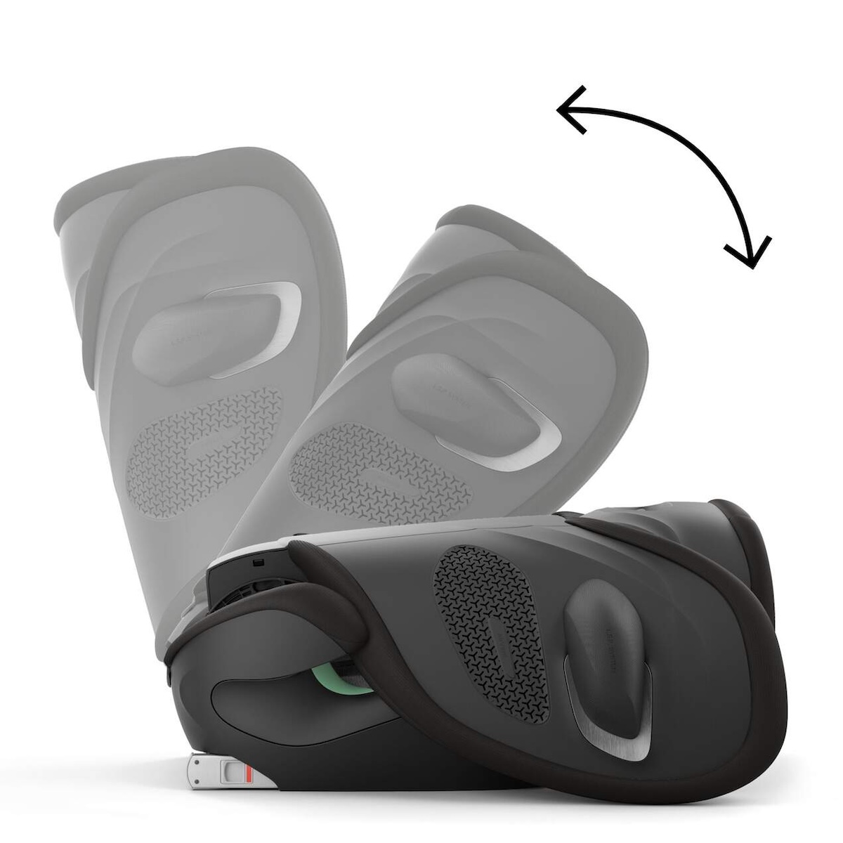 Kinderautositz gr2/3 SOLUTION G2 I-FIX PLUS Cybex Moon Black black 