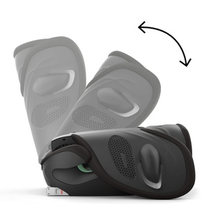 Kinderautositz gr2/3 SOLUTION G2 I-FIX PLUS Cybex Moon Black black 