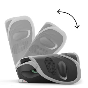 Kinderautositz gr2/3 SOLUTION G2 I-FIX PLUS Cybex Stone Grey mid grey 