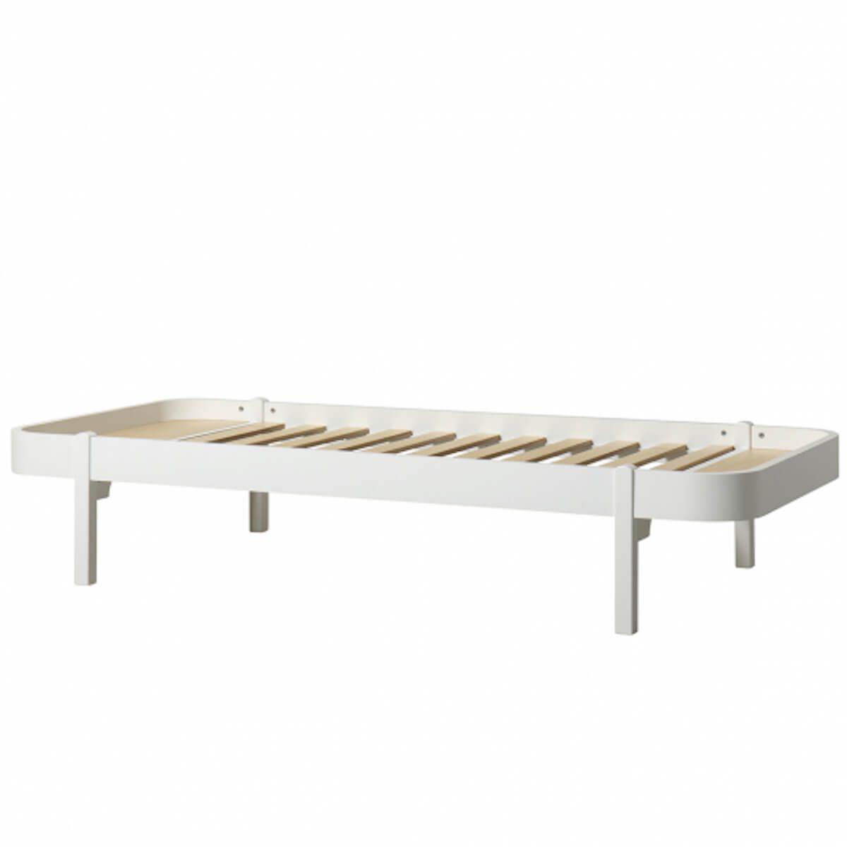 Kinderbett 90x200cm WOOD LOUNGER Oliver Furniture weiß