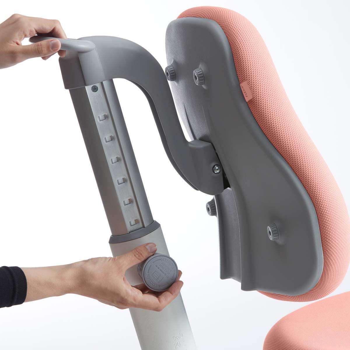 Kinderdrehstuhl 7-12Y VERTO Flexa light rosa