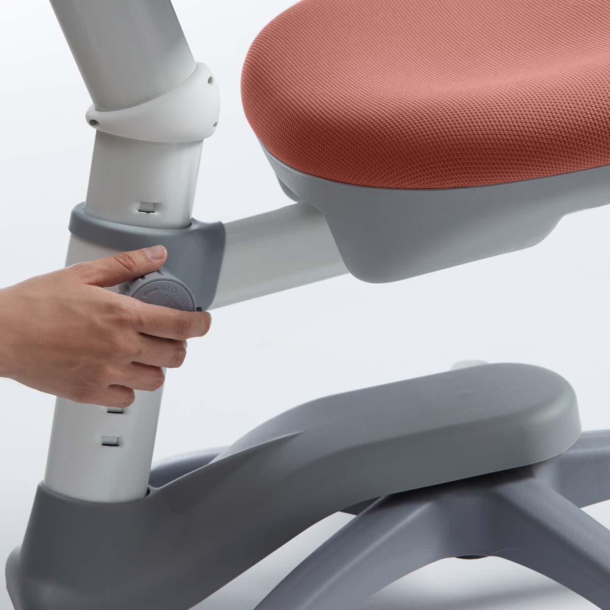 Kinderdrehstuhl 7-12Y VERTO Flexa light rosa