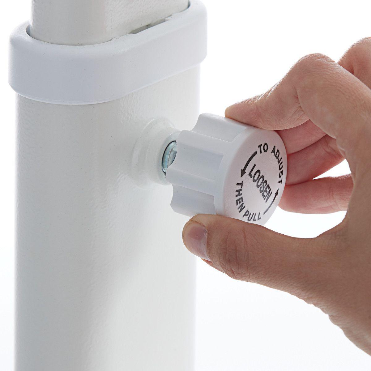 Kinderschreibtisch höhenverstellbar EVO Flexa weiß