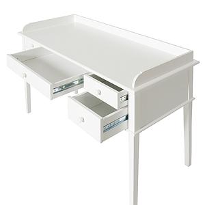 Kinderschreibtisch Junior SEASIDE Oliver Furniture weiß