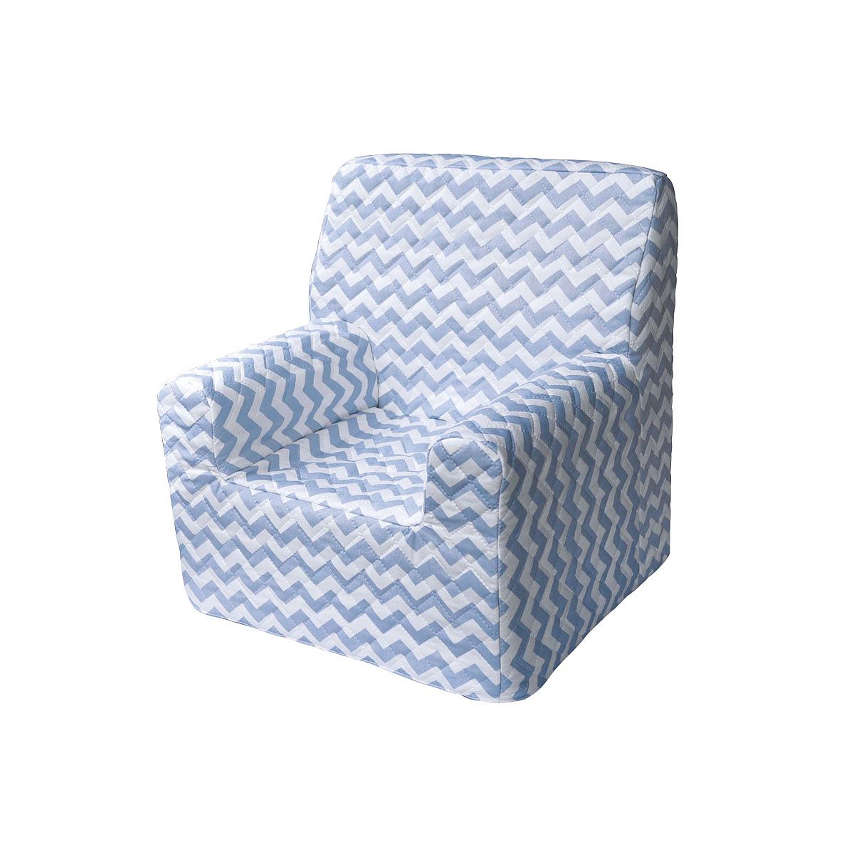 Kindersessel ZIG ZAG Abitare Kids Hell blau