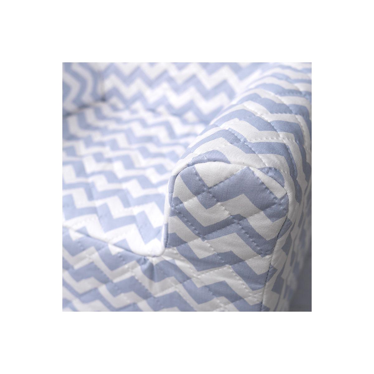 Kindersessel ZIG ZAG Abitare Kids Hell blau