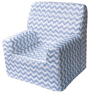 Kindersessel ZIG ZAG Abitare Kids Hell blau