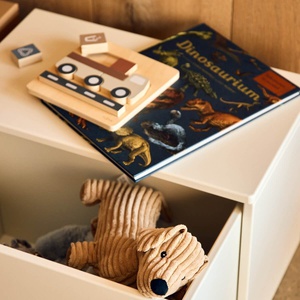 Kindersitzbank DOTS Flexa cream