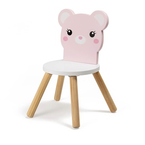 Kinderstuhl aus Holz mit Teddybär KIRUMY Eurekakids