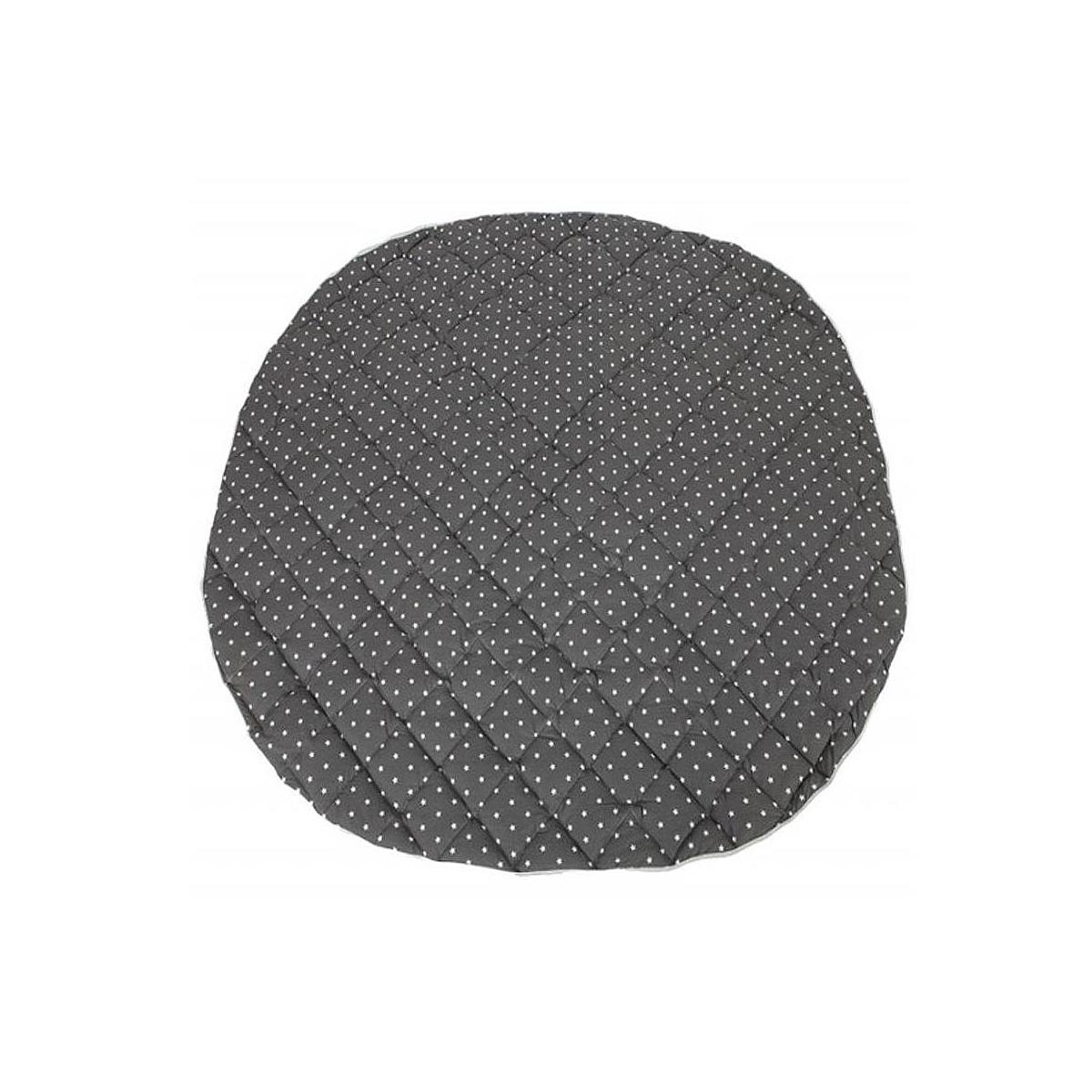 Kinderteppich für Tipi STARS grau 