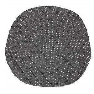 Kinderteppich für Tipi STARS grau 