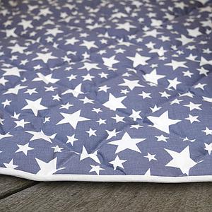 Kinderteppich Tipi STARS Abitare Kids Blue jeans