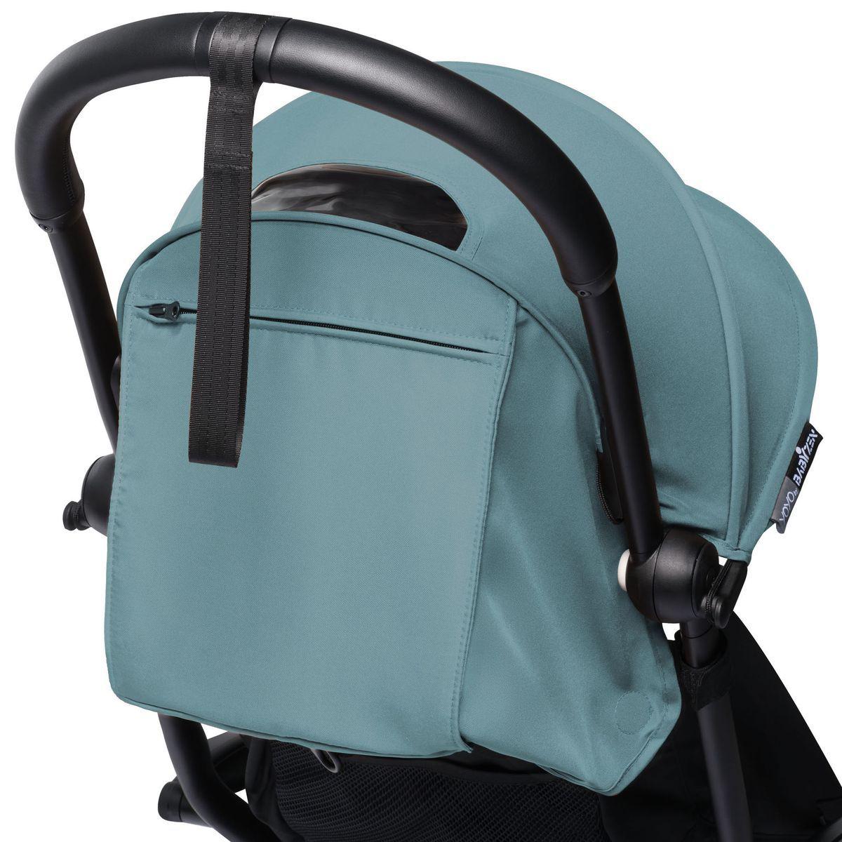 Kinderwagen BABYZEN YOYO² allinone 0+/6+ und Autositz schwartzaqua