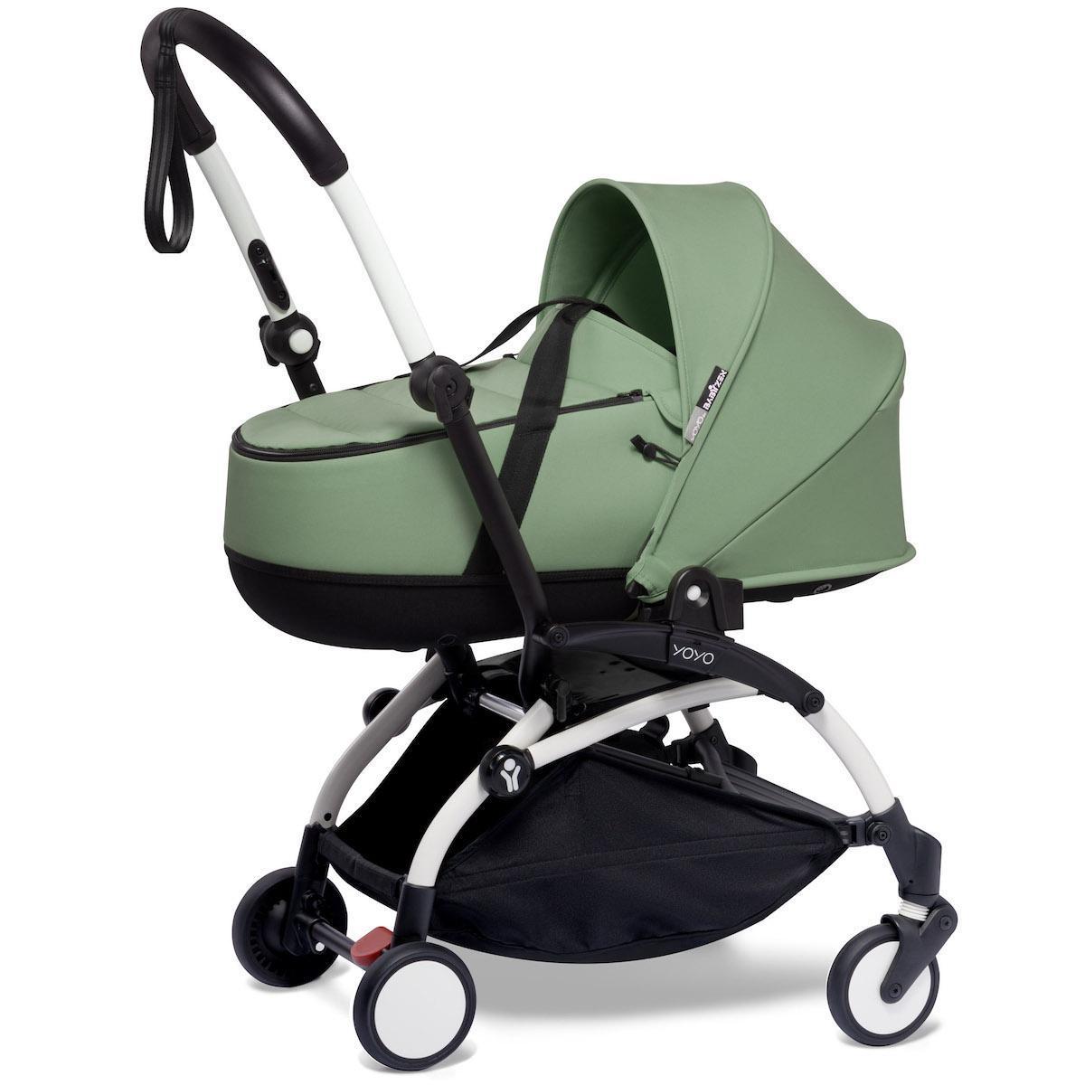 Kinderwagen BABYZEN YOYO² Wanne Weißpeppermint Abitare Kids de Breuyn