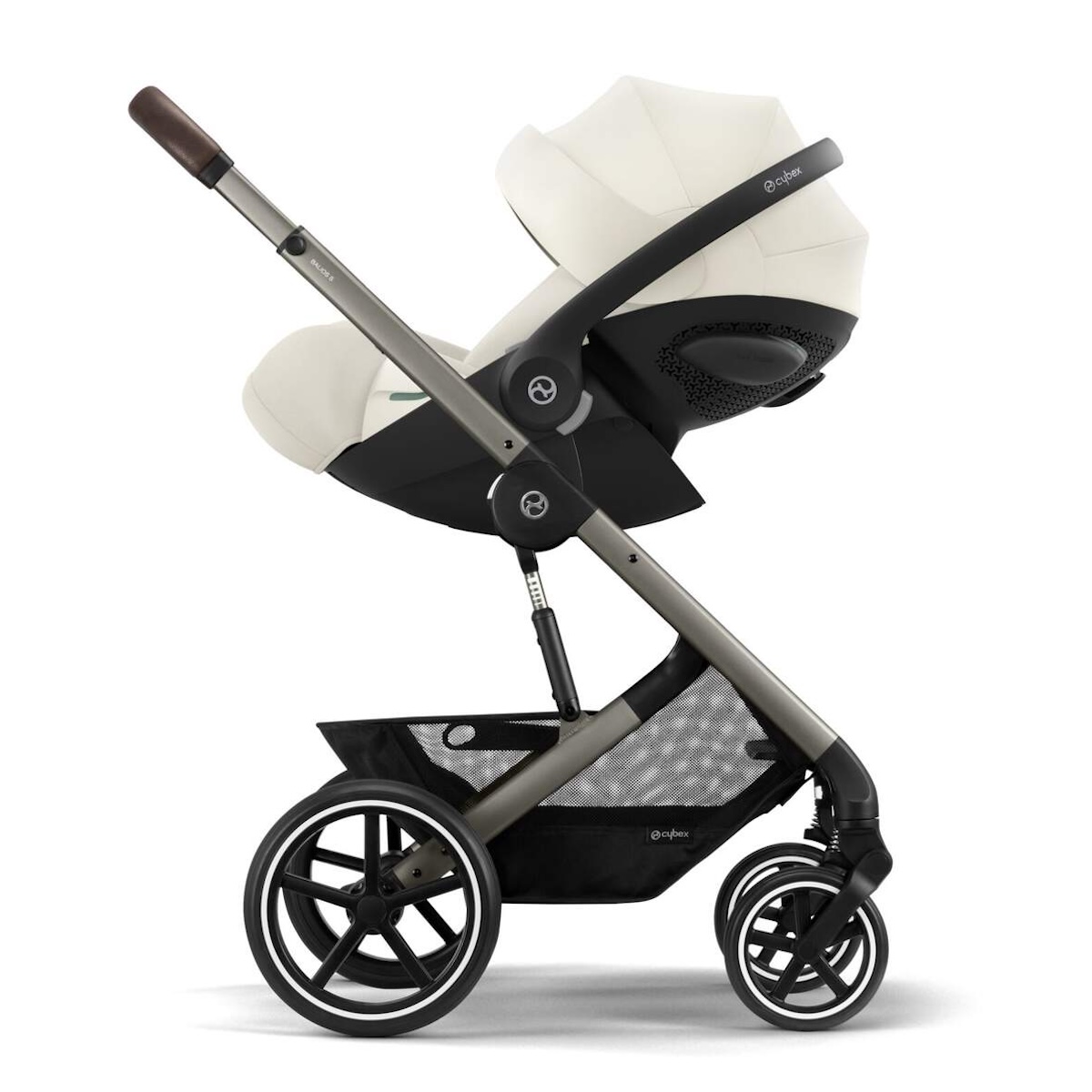 Kinderwagen BALIOS S LUX Cybex Taupe Seashell Beige light beige 