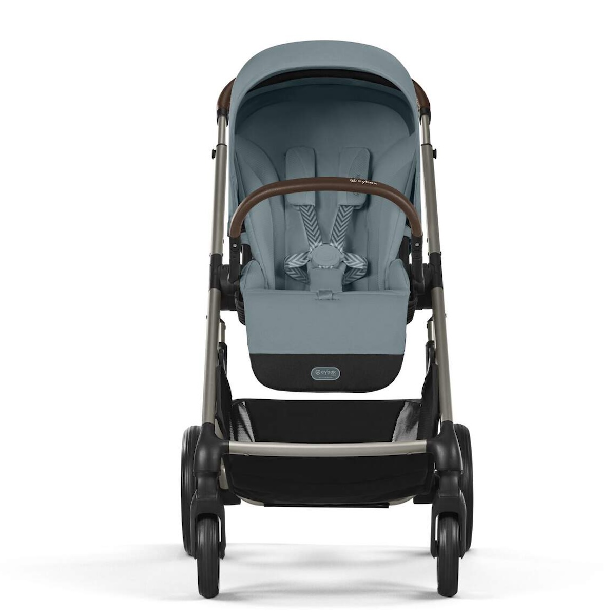 Kinderwagen BALIOS S LUX Cybex Taupe Stormy Blue light blue 