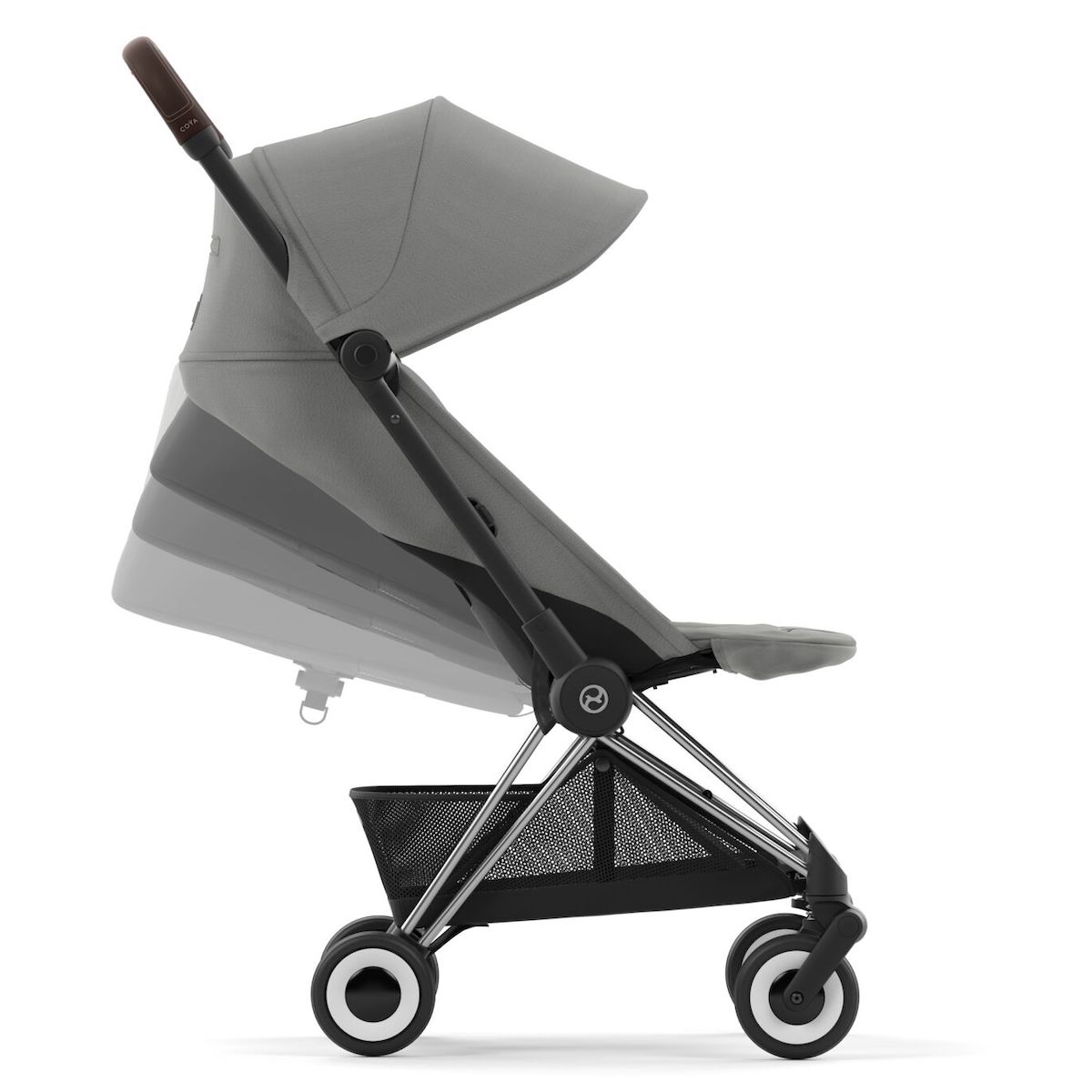 Kinderwagen COŸA Cybex Chrome-Dark Brown-Mirage Grey