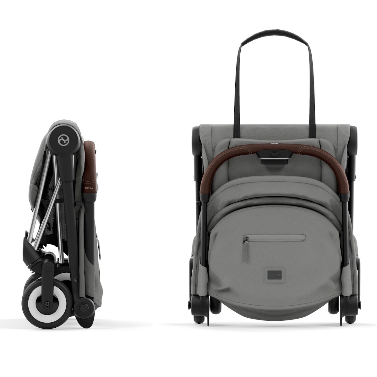 Kinderwagen COŸA Cybex Chrome-Dark Brown-Mirage Grey