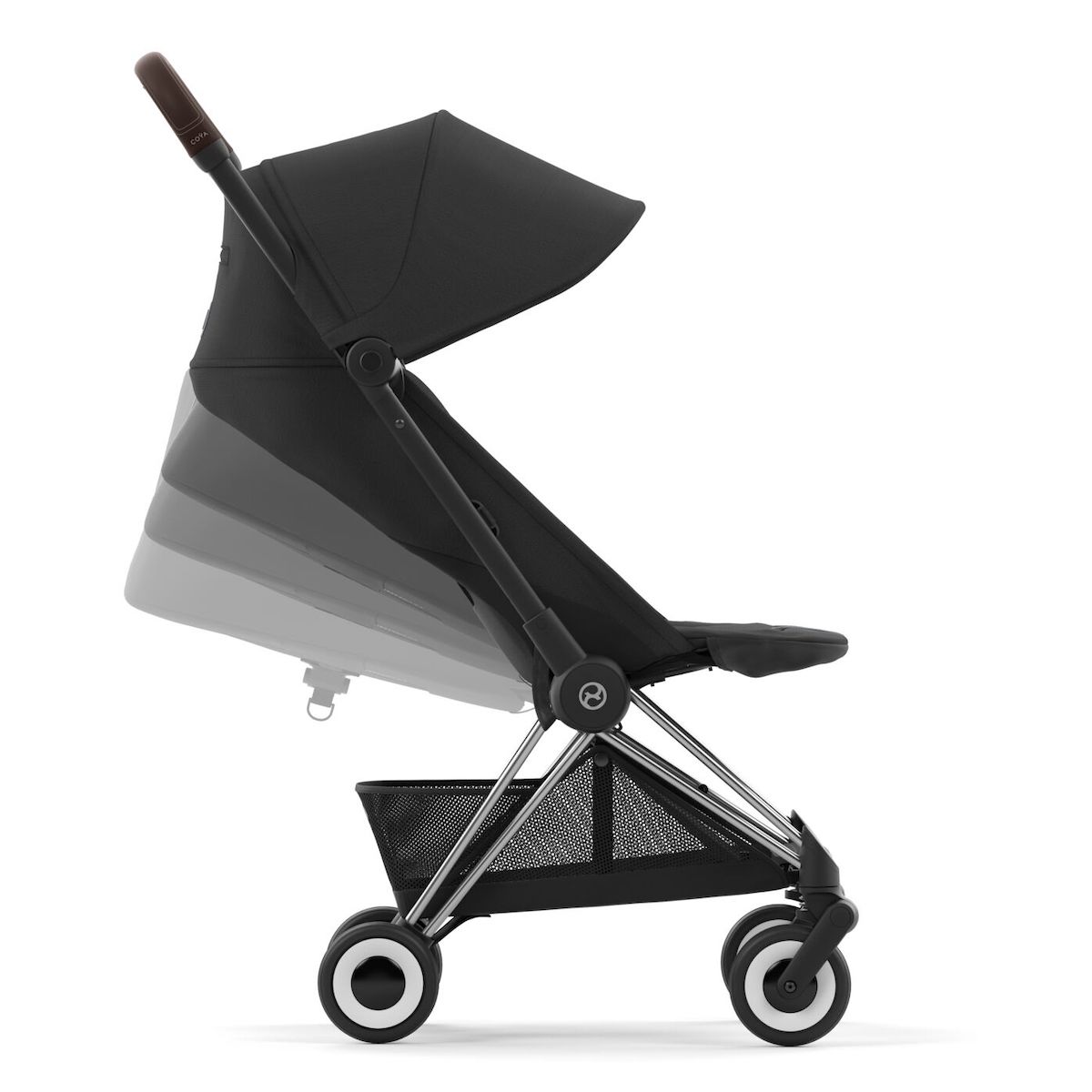 Kinderwagen COŸA Cybex Chrome-Dark Brown-Sepia Black