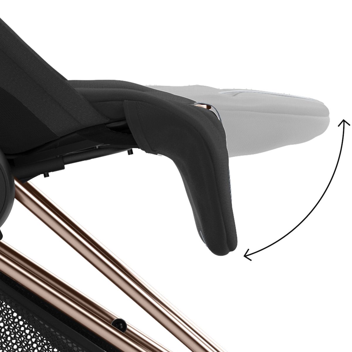 Kinderwagen COŸA Cybex Chrome-Dark Brown-Sepia Black