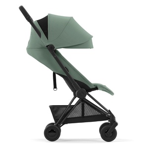Kinderwagen COŸA Cybex Matt Black-Leaf Green