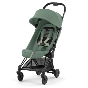 Kinderwagen COŸA Cybex Matt Black-Leaf Green