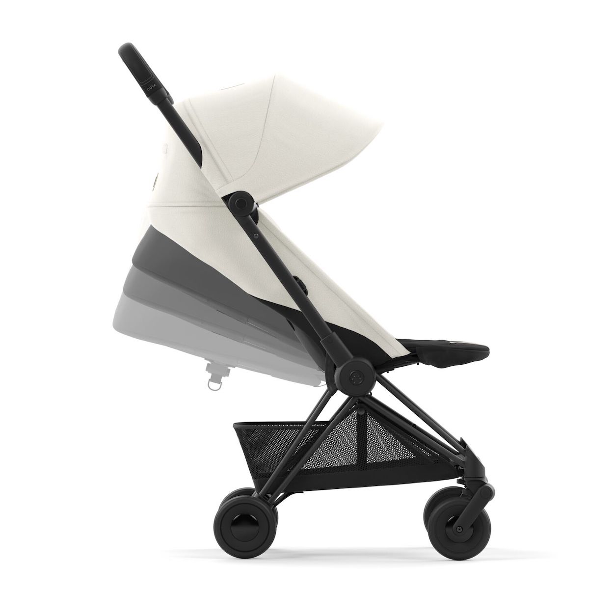 Kinderwagen COŸA Cybex Matt Black-Off White